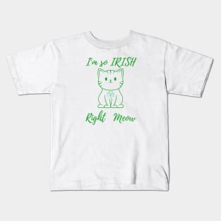 Right meow Kids T-Shirt